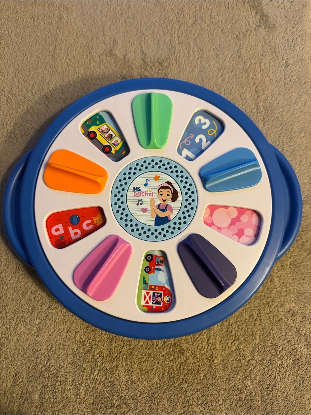Ms. Rachel Official Spin Along Learning Wheel